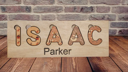 Personalised jigsaw, child's jigsaw, personalised gift, first birthday, first Christmas, keepsake gift